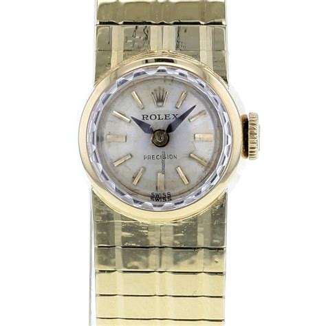 rolex precision handaufzug|Rolex Precision Lady Vintage in Gelbgold 585 Handaufzug.